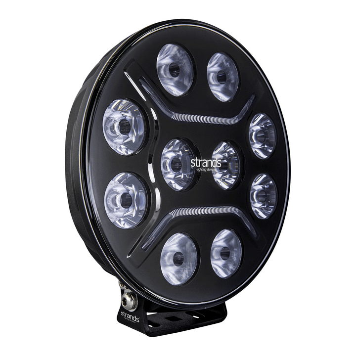 9" Intense Round Driving Light, E-Marked