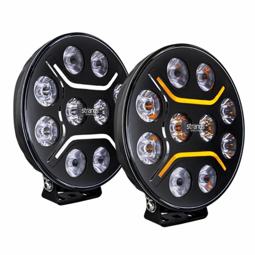 9" Intense Round Driving Light, E-Marked