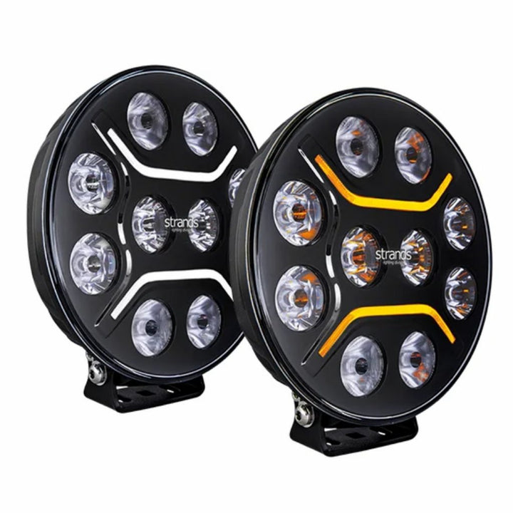 9" Intense Round Driving Light, E-Marked