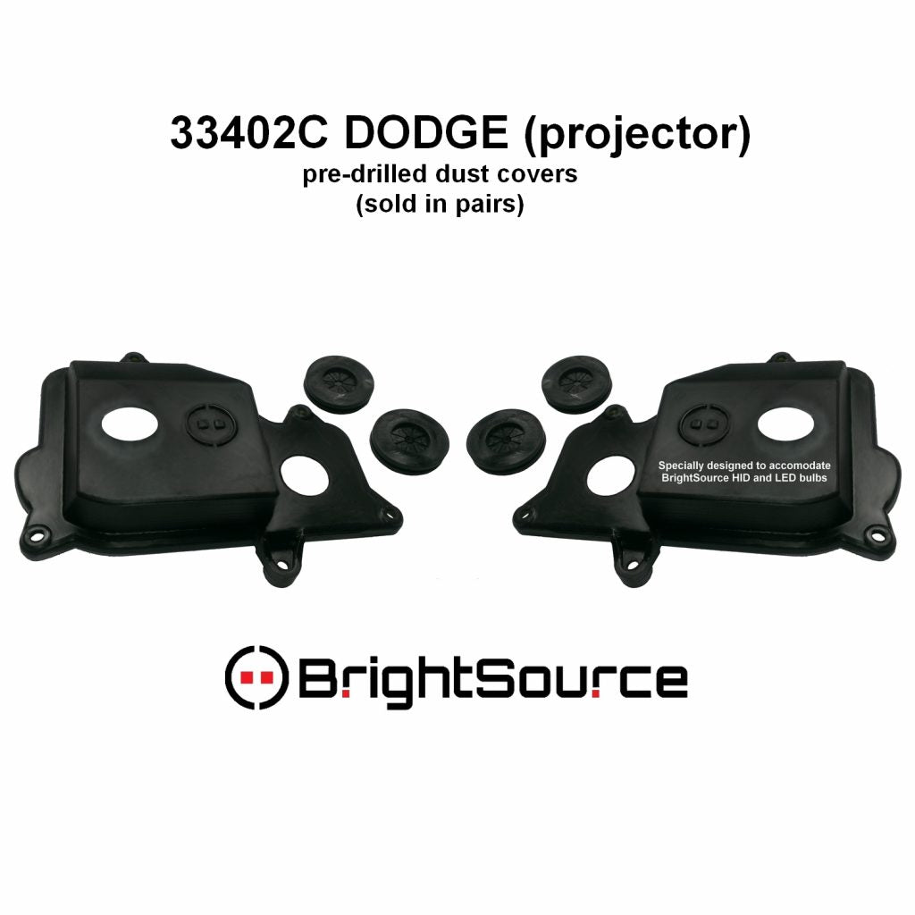 Shop Dodge Ram Projector Style Headlight Covers