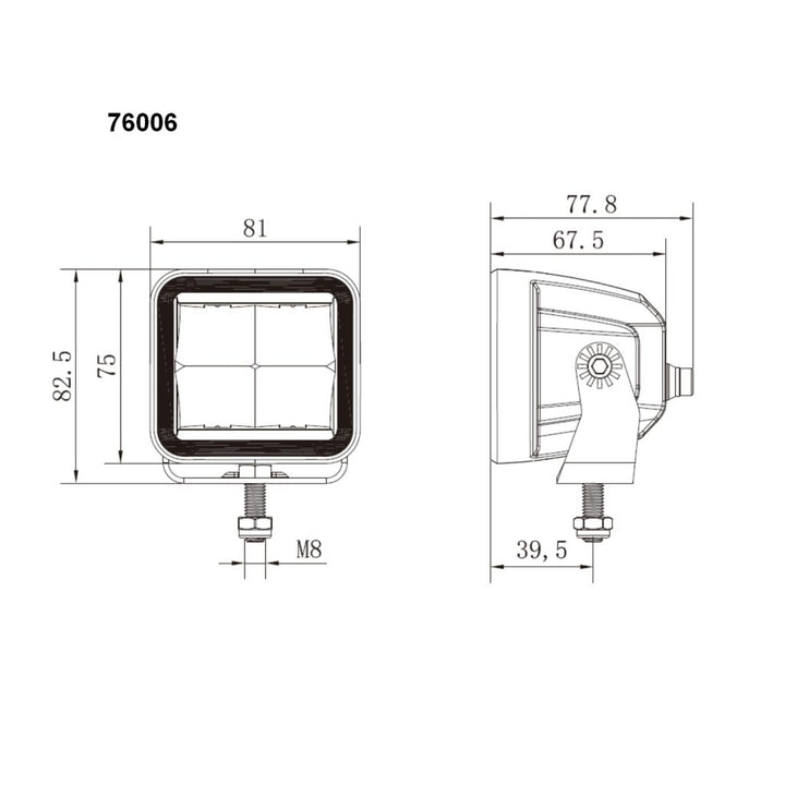 3.2" Cube Light Kit