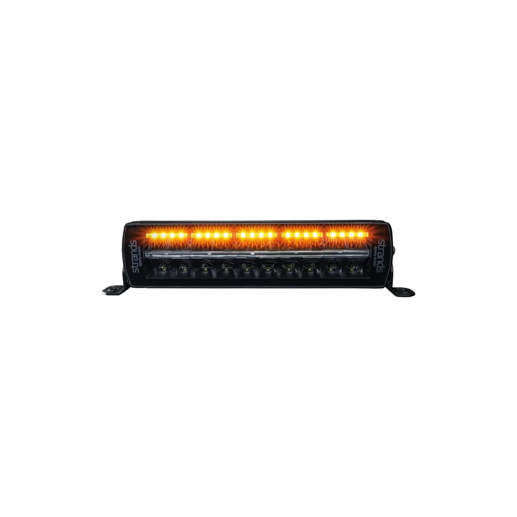 12" Siberia Night Guard Double Row with Warning Strobe