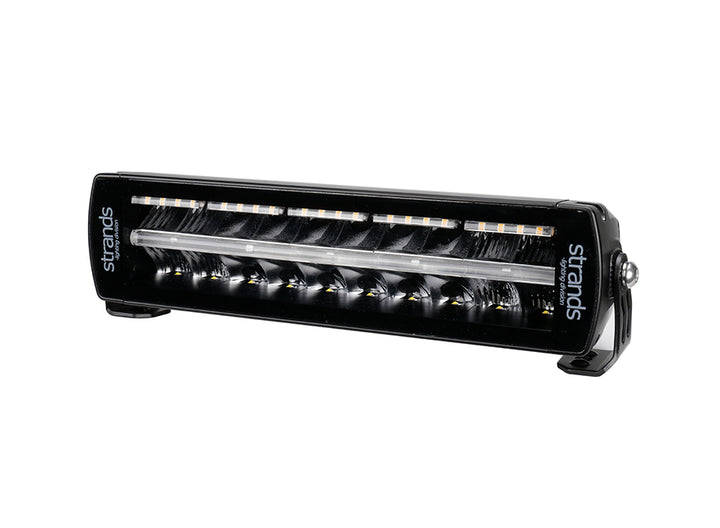 12" Siberia Night Guard Double Row with Warning Strobe