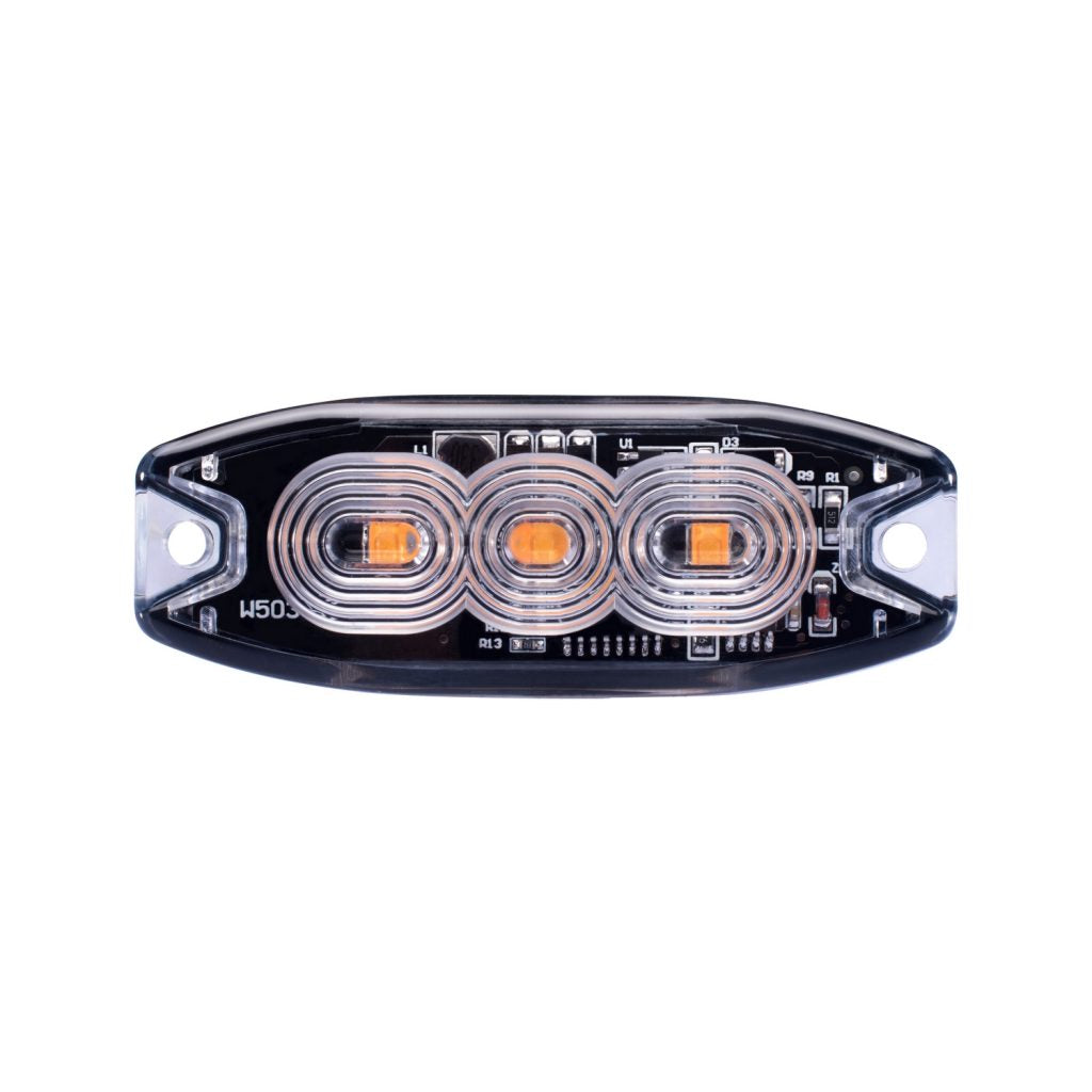 3 LED Warning/Marker Light Amber