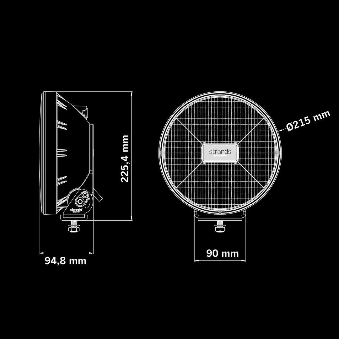 IZE LED OG Driving Light (9")