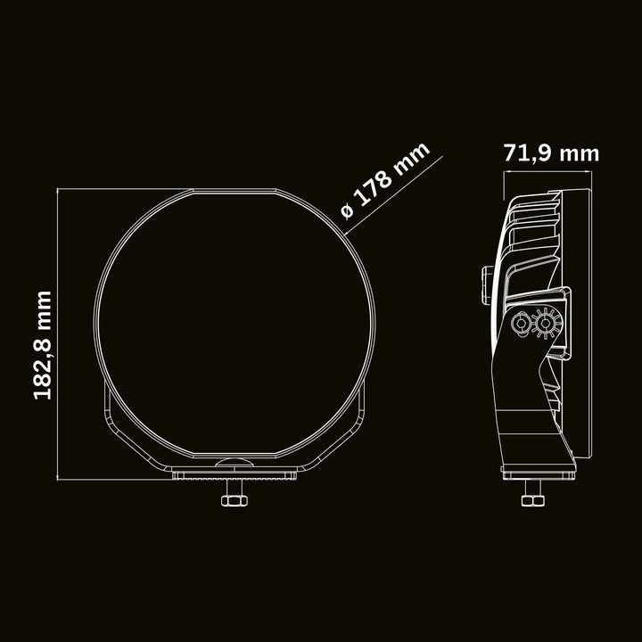 Skylord EXP Driving Light (7")