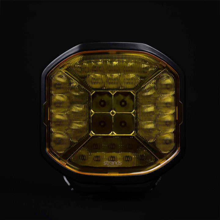 SIBERIA X COVER YELLOW FLOOD LENS 7″ (SINGLE)