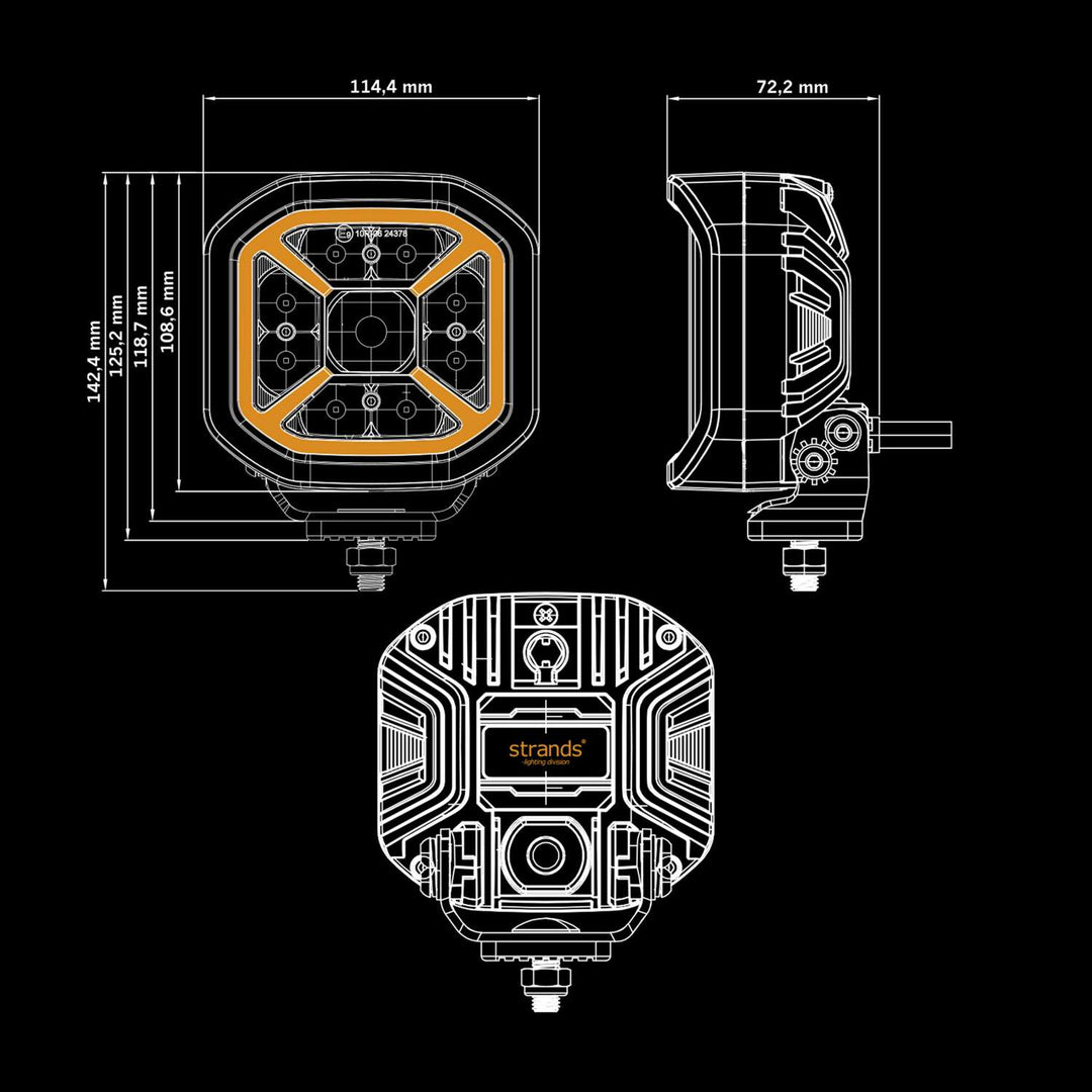 4" SIBERIA X Work Light