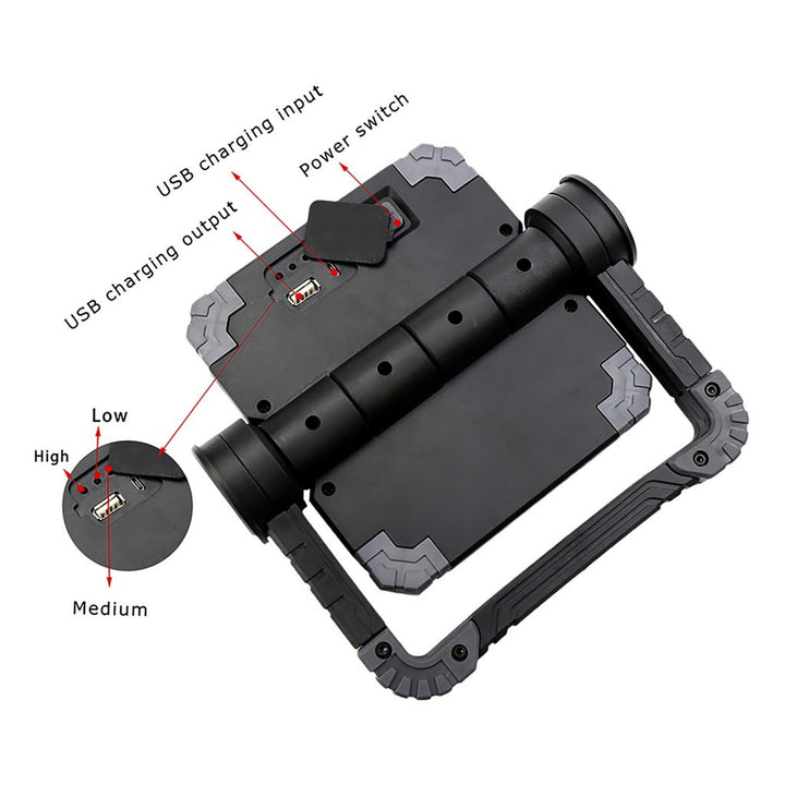 (Open Box) Articulated Double Sided Work Light