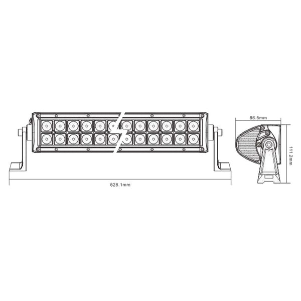 (Open Box) 20" 'E' Code Double Row