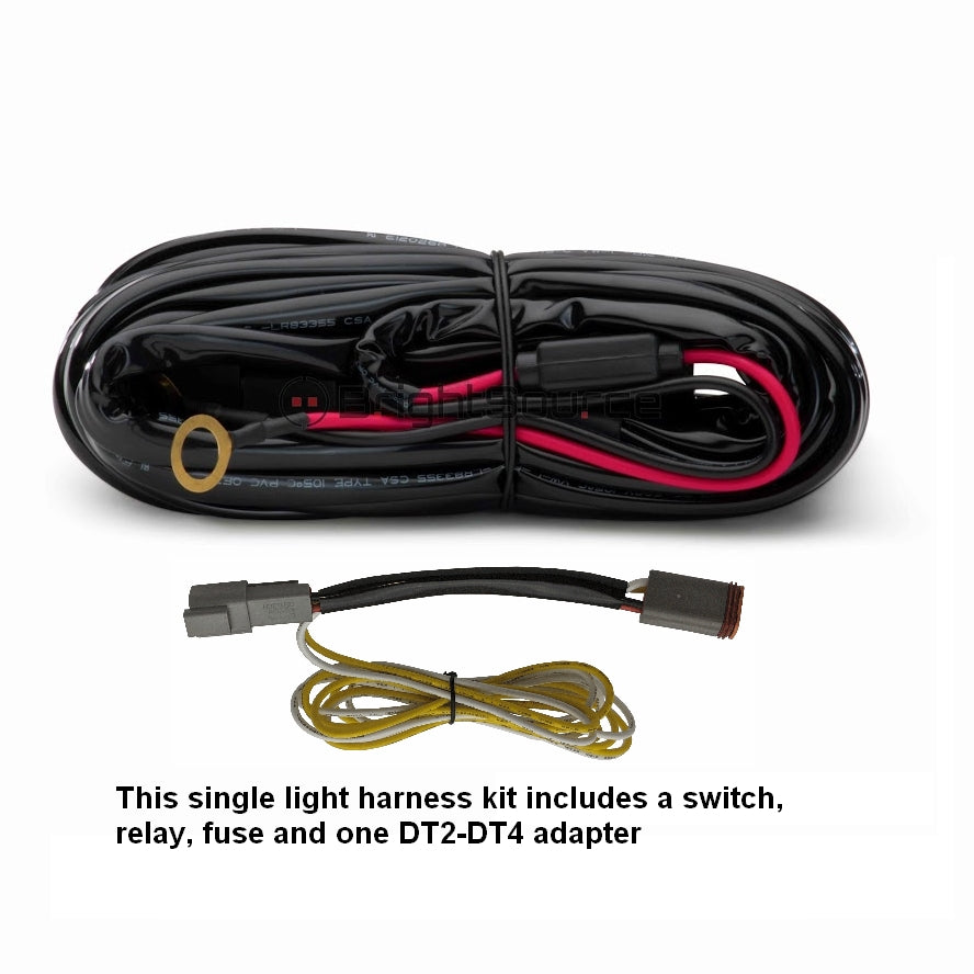 30A Wiring harness for single lamp w/position light
