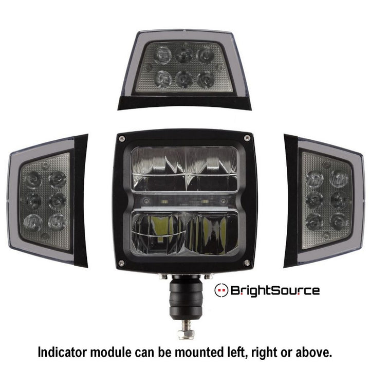Heated Snow Plow Light, SAE Approved / DOT Compliant