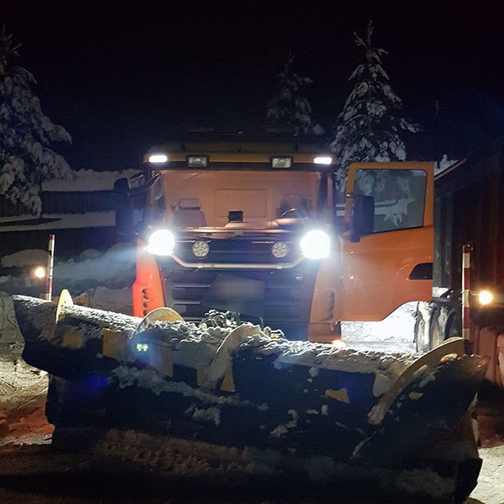 Heated Snow Plow Light, SAE Approved / DOT Compliant