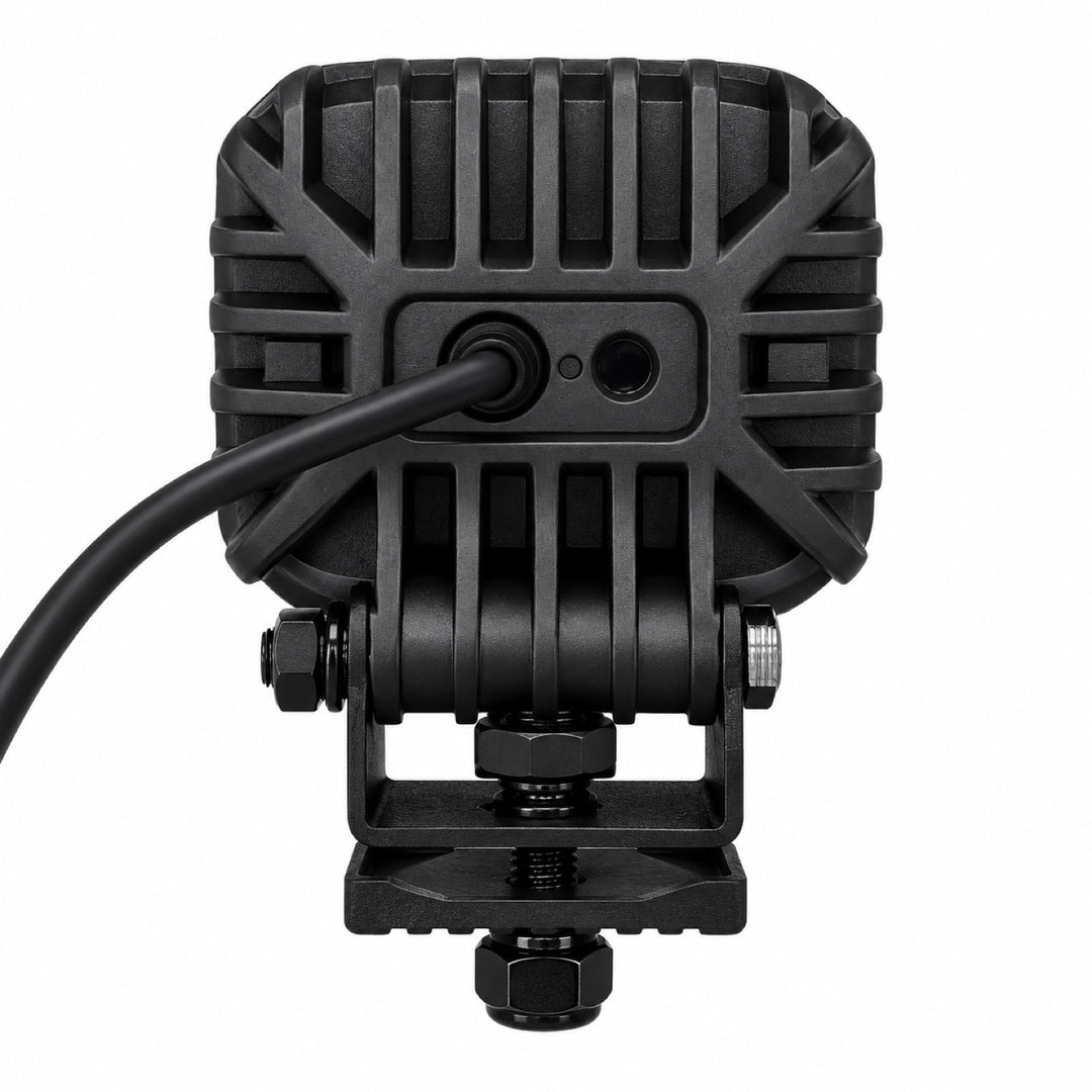 3.3" Square Work Light, Black Thermoplastic Housing