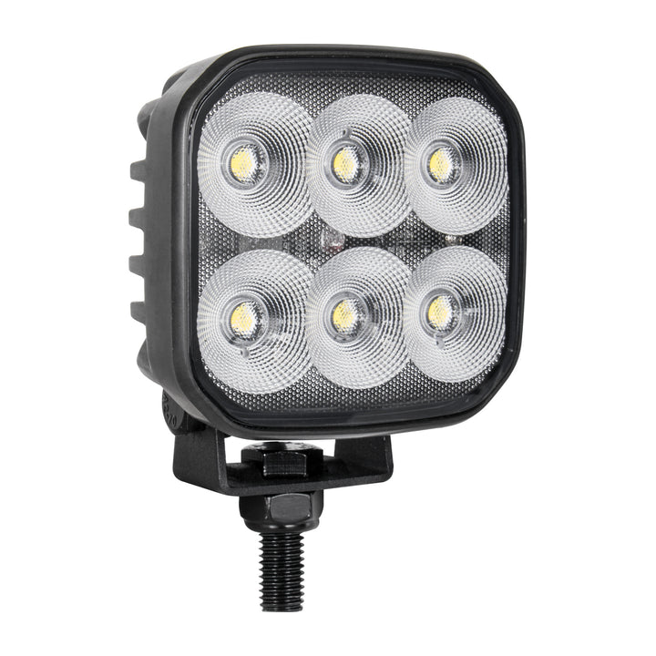 3.3" Square Work Light, Black Thermoplastic Housing