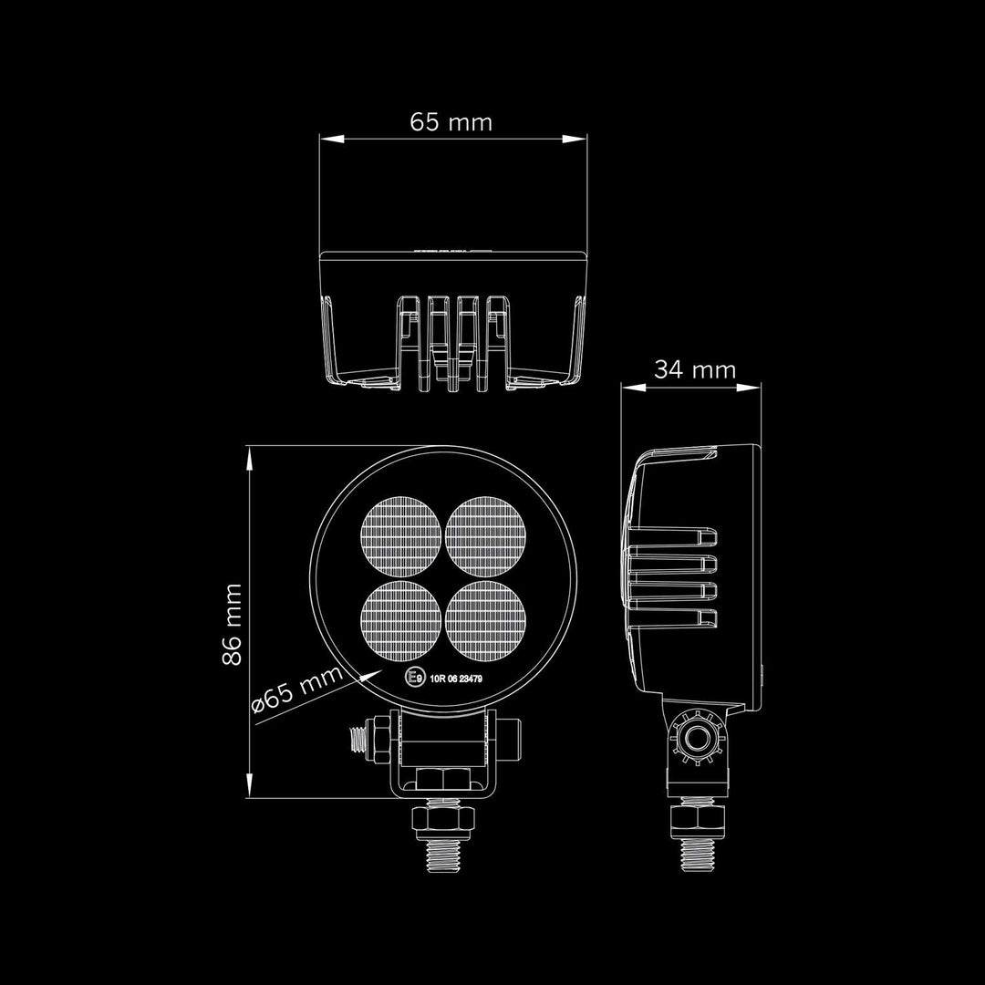 2" Unity Work Light (Round)