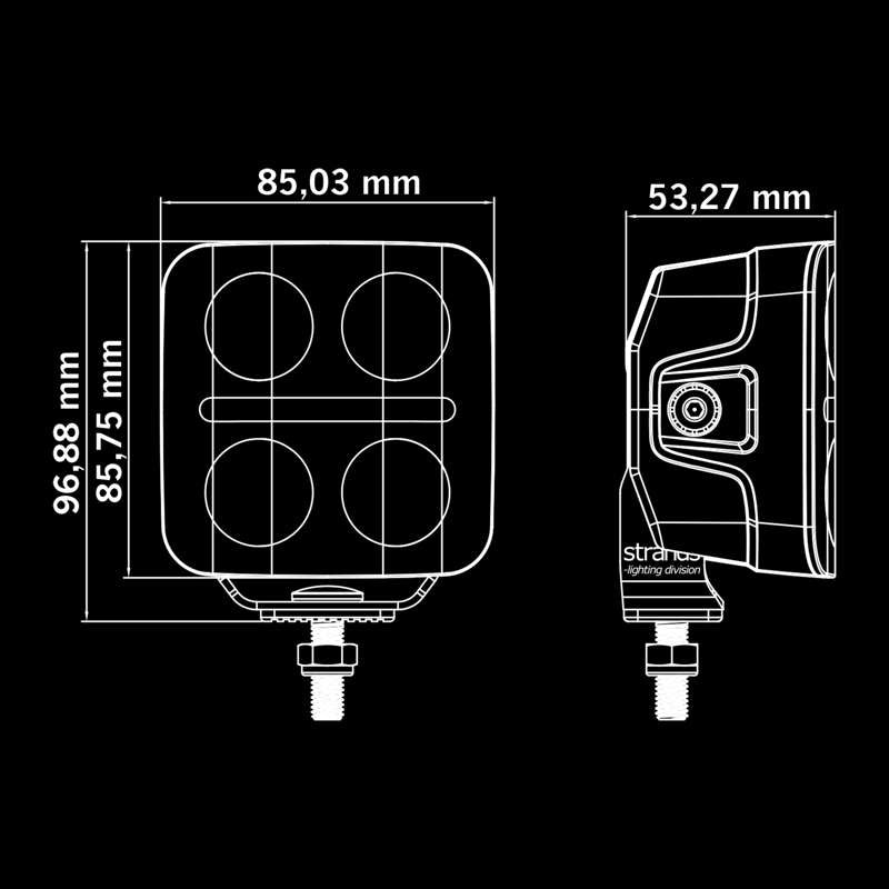 3" Nuuk D-Line QB Work Light