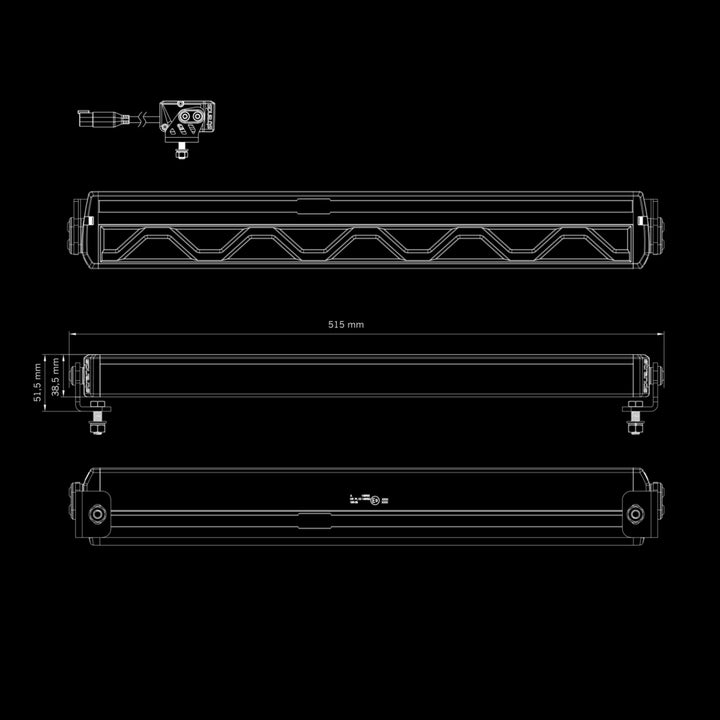 20" Strands Firefly Lightbar