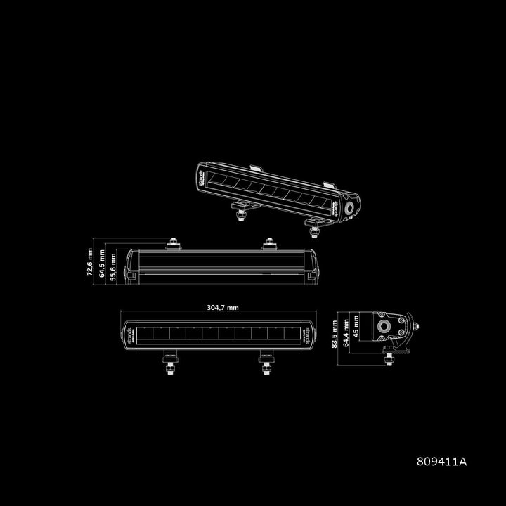12" Siberia XPA Single Row