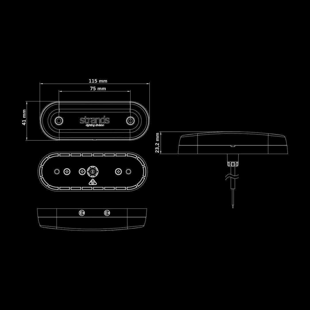 FOR9T GRAVITY RED POSITION LIGHT