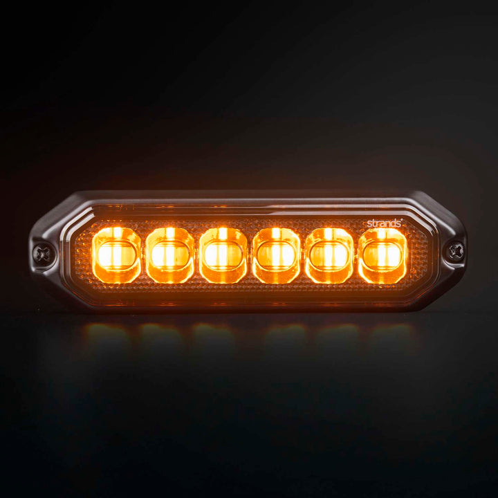 Dark Knight Strobe DUO White/Amber