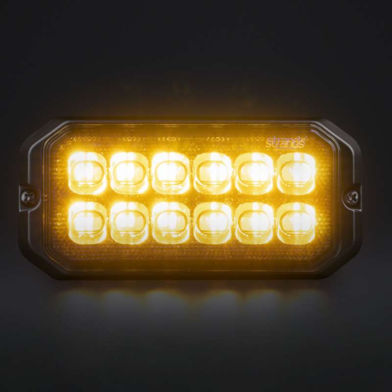 Dark Knight Strobe DUO White/Amber