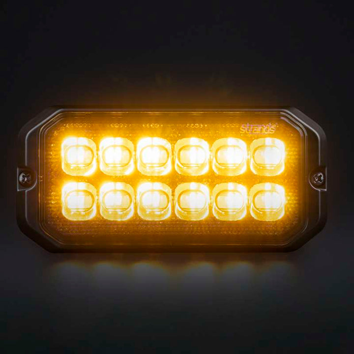 Dark Knight Strobe DUO White/Amber