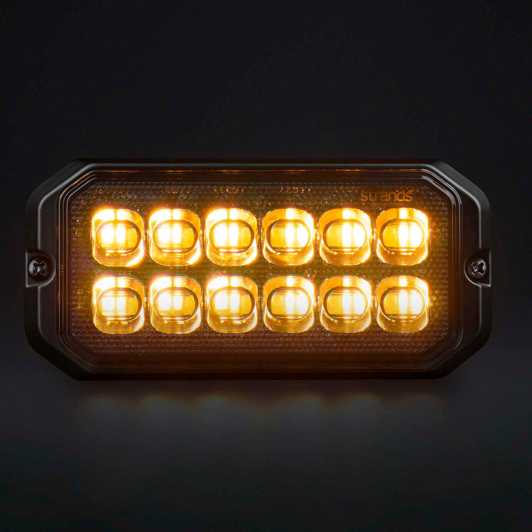 Dark Knight Strobe DUO White/Amber