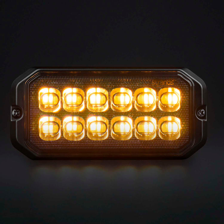 Dark Knight Strobe DUO White/Amber