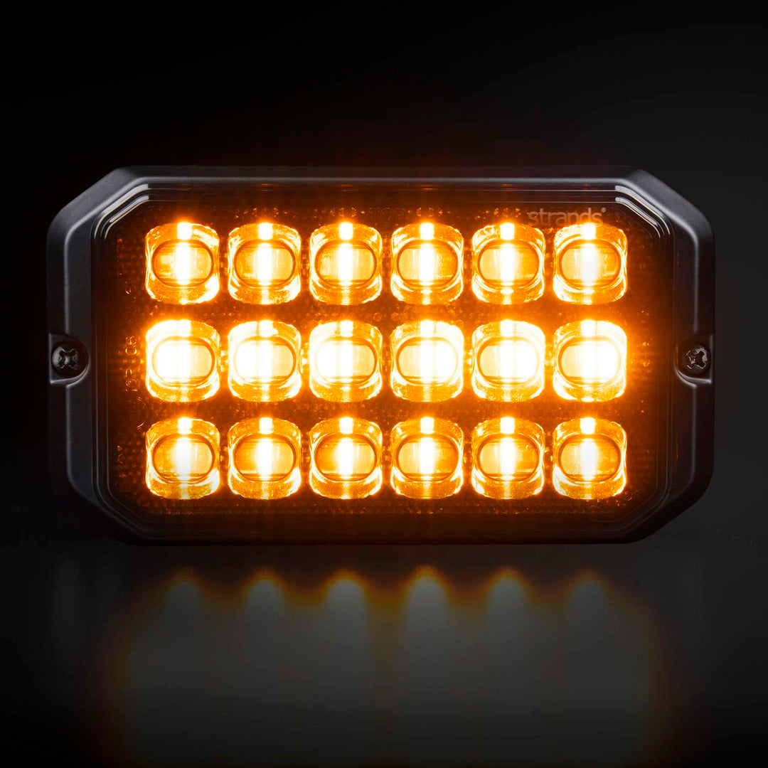 Dark Knight Strobe DUO White/Amber
