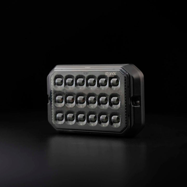 Dark Knight Strobe DUO White/Amber