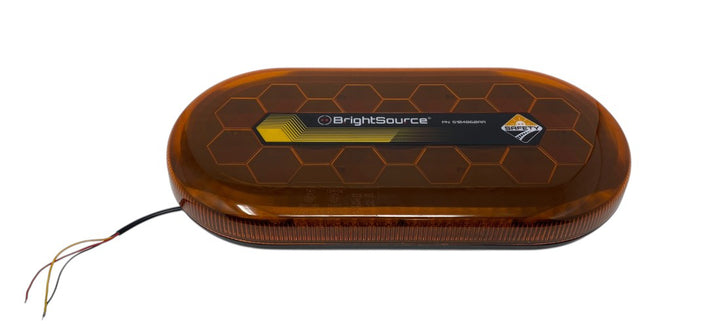 Diamond Series Mid Size Light Bar, SAE Class 1, Amber Flash (Clear or Amber Lens)