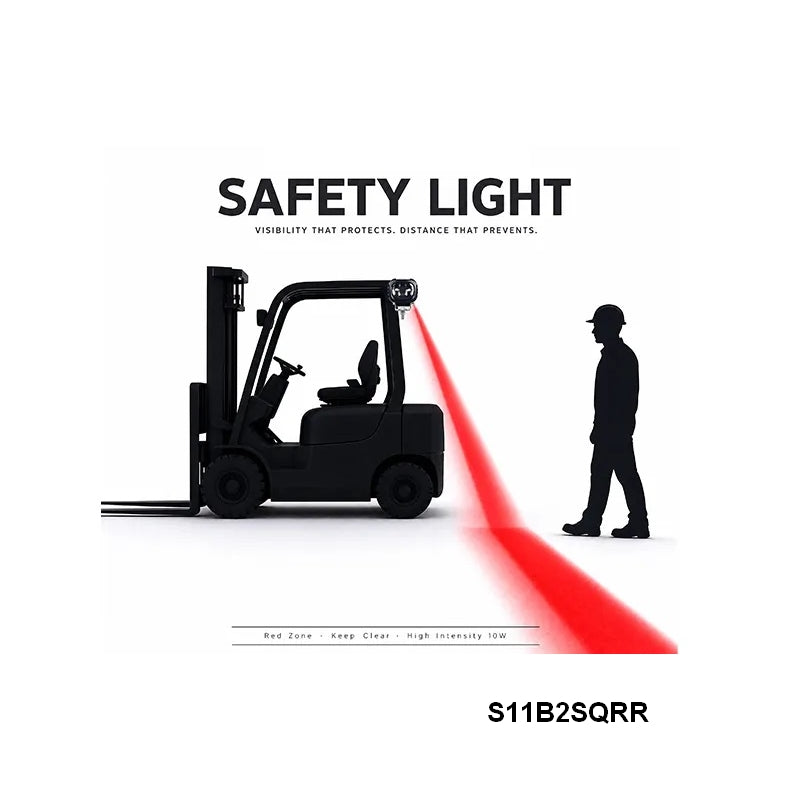 Forklift Safety Light Red Zone