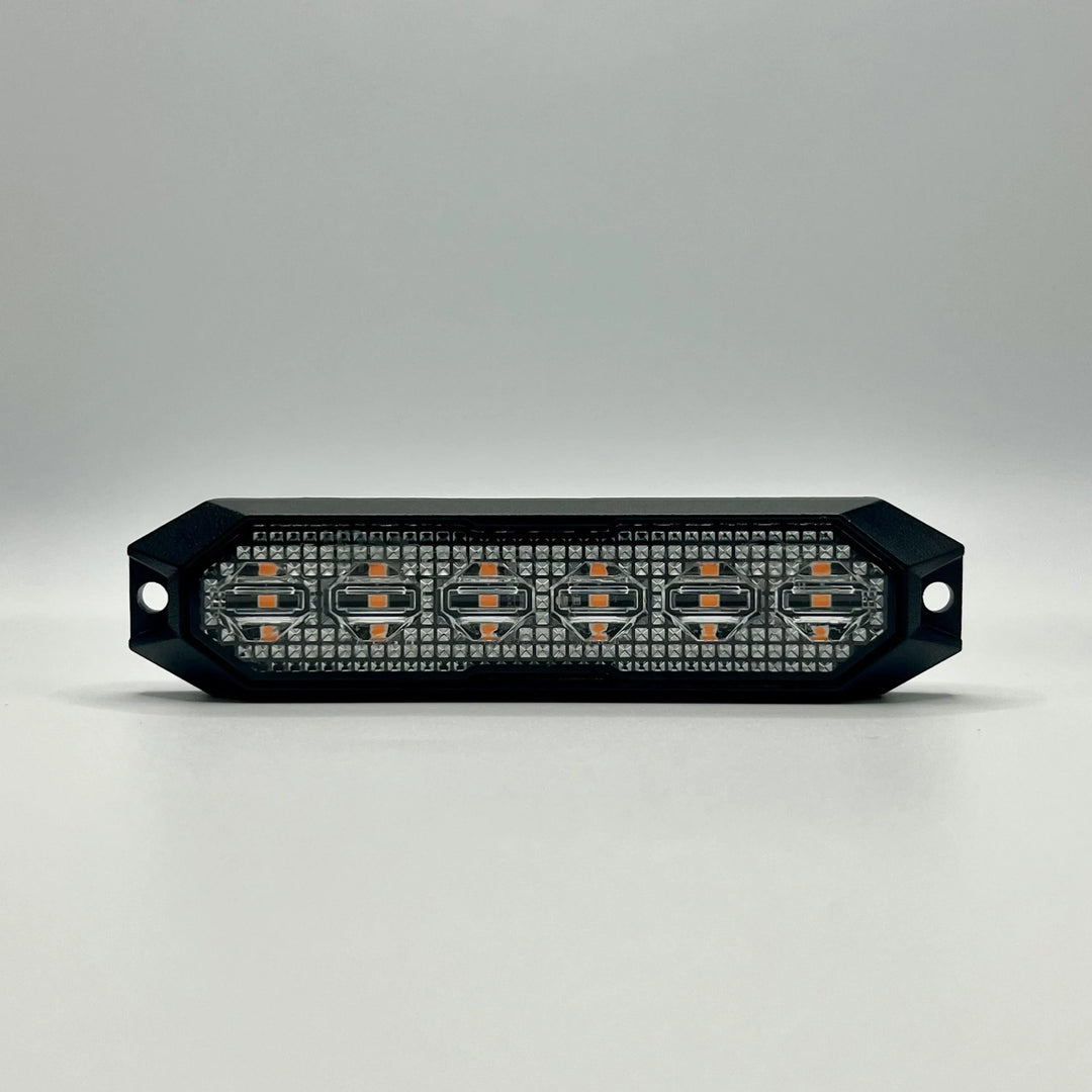 6 LED Stealth Warning/Marker Light Amber/Blue