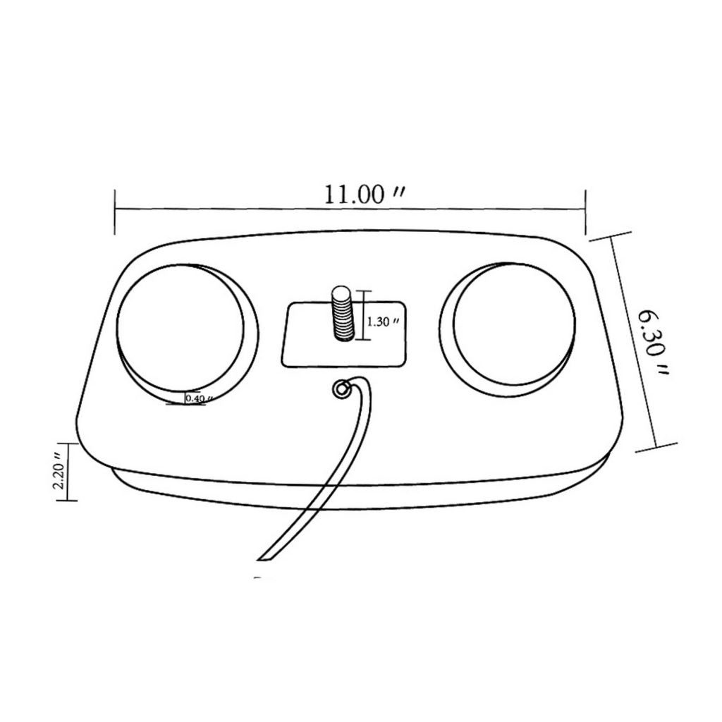 Mini Light Bar, 10 Flash Patterns, SAE Class 1
