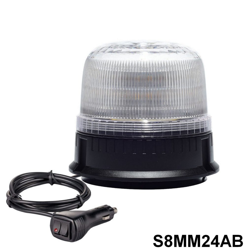 Diamond Series Mid-Size Warning Beacon - 8 Flash Patterns, SAE Class 1