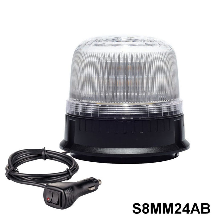 Diamond Series Mid-Size Warning Beacon - 8 Flash Patterns, SAE Class 1