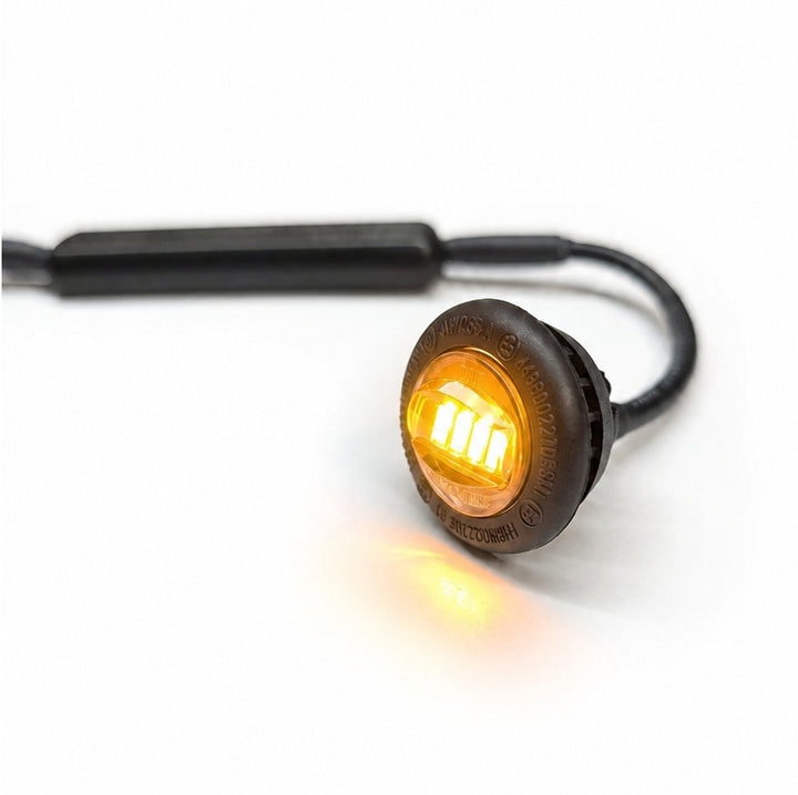 Amber Penny Light w/Strobe