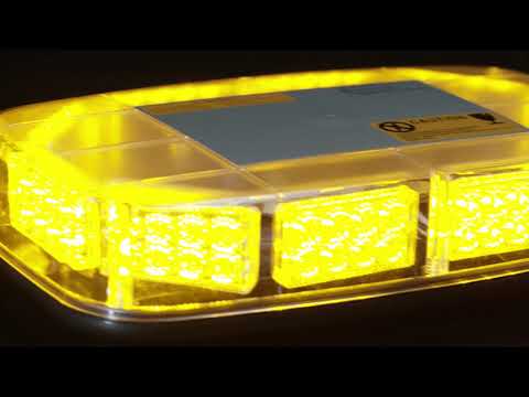 Mini Light Bar, 10 Flash Patterns, SAE Class 1