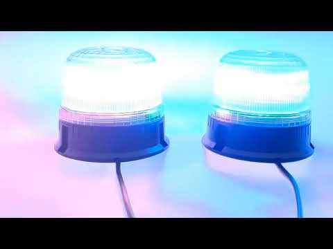 Diamond Series Mid-Size Warning Beacon - 8 Flash Patterns, SAE Class 1