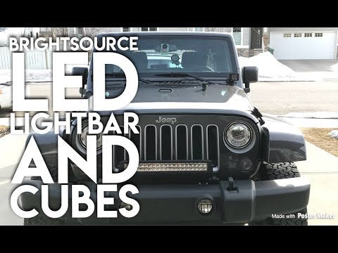 Light Bar Bracket Kit - Jeep Wrangler JK
