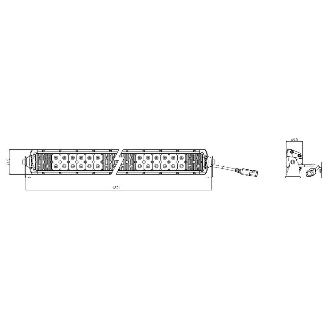 50" ECO2 Double Row Light Bar
