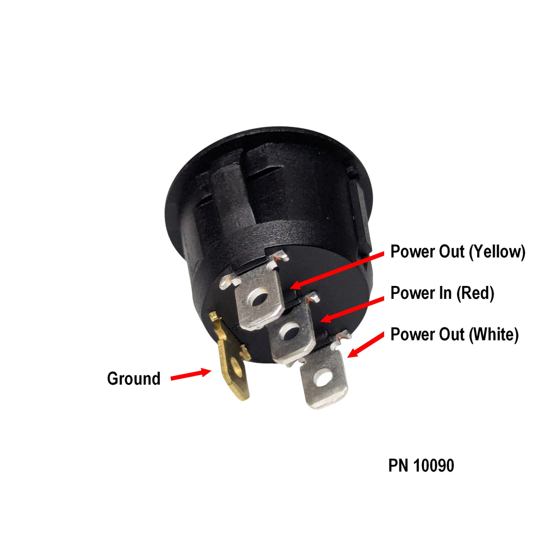 Dual-Colour Position Light Switch
